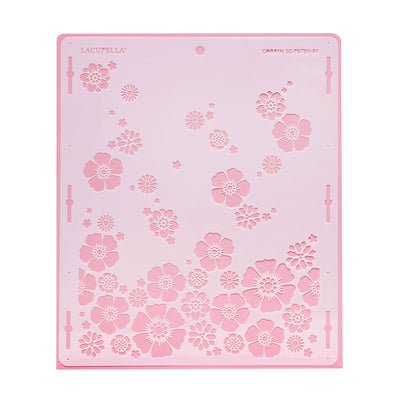 Cake Decorating Stencil Safia Floral Pattern