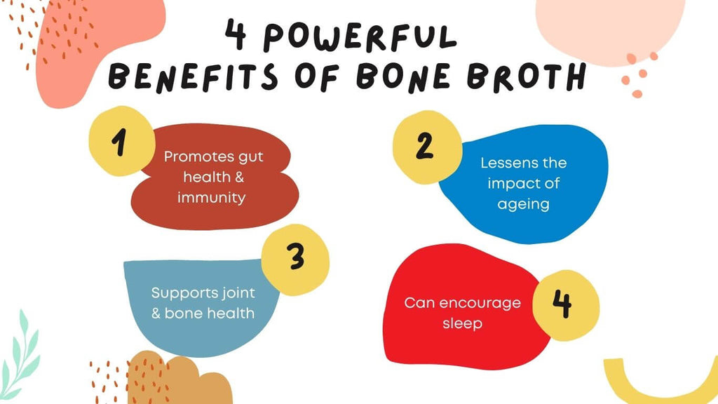 bone broth benefits infographic