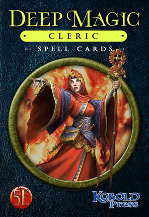 Kobold Press 5E: Deep Magic Spell Cards - Bard