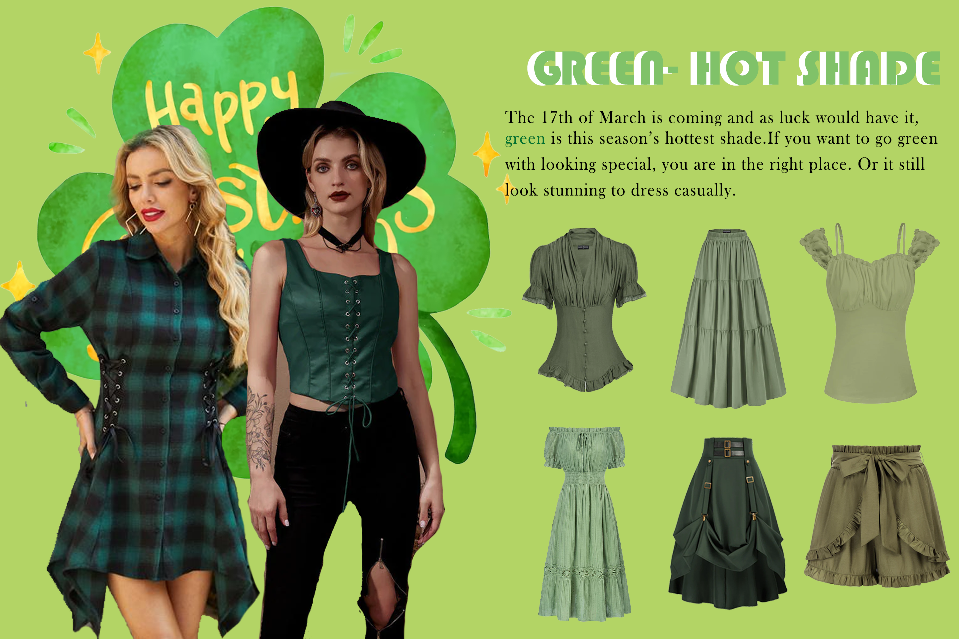 Saint Patrick's Day Outfit Ideas
