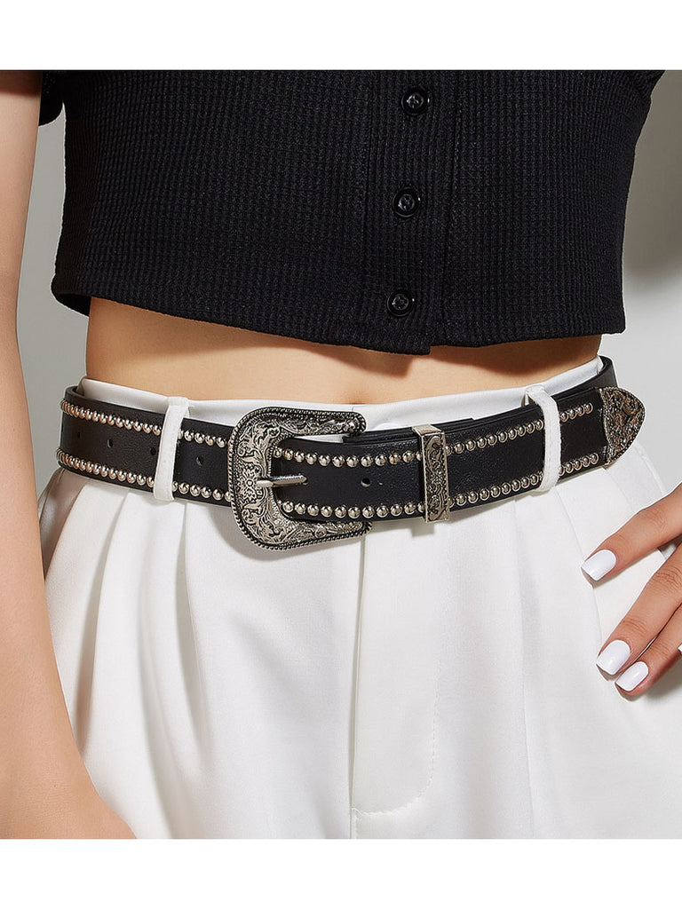 Studs SteamPunk Belt