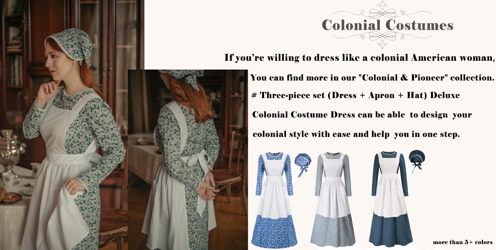 cottagecore dress peasant dress victorian dress medieval dress for women