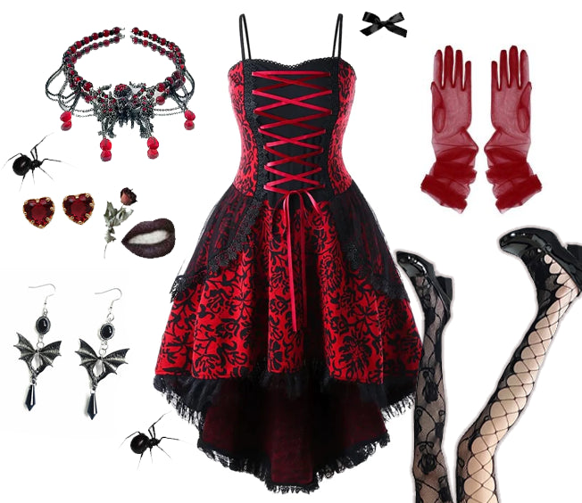 Romantic Gothic Steampunk Outfit