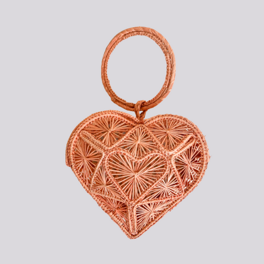 Iraca Palm Heart Basket Bag