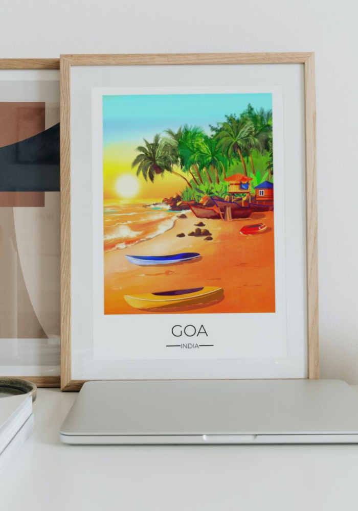 Travel Themed Home Office Decor
