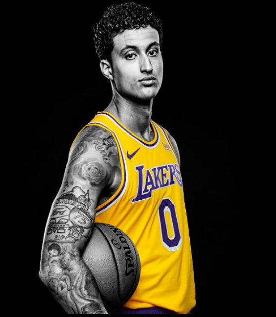 kyle kuzma jersey shirt