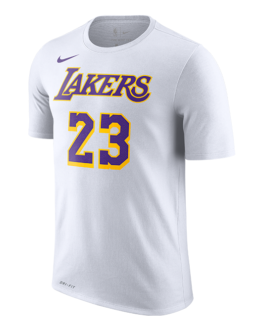 lakers short sleeve jersey