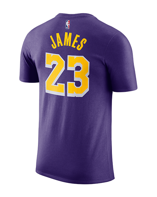 lebron james purple lakers jersey nike