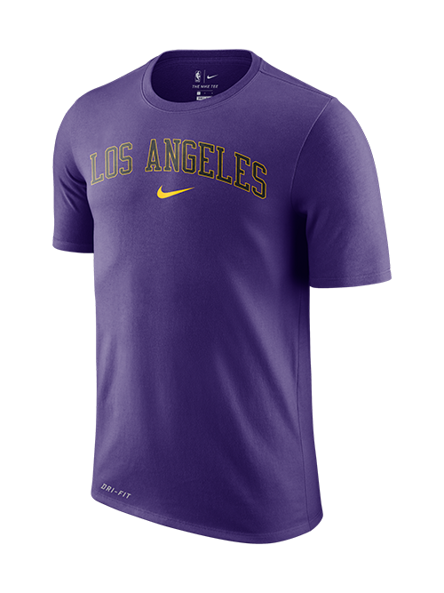 Logo Crew Neck Los Angeles Lakers Tee – Lakers Store