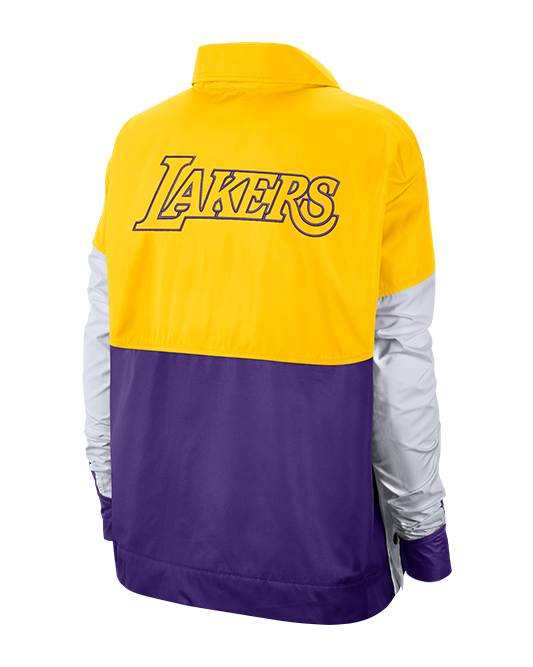 lakers fleece jacket