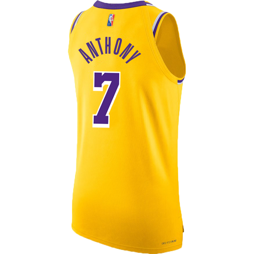 LeBron James Lakers Icon Edition 2020 Nike NBA Authentic Jersey.