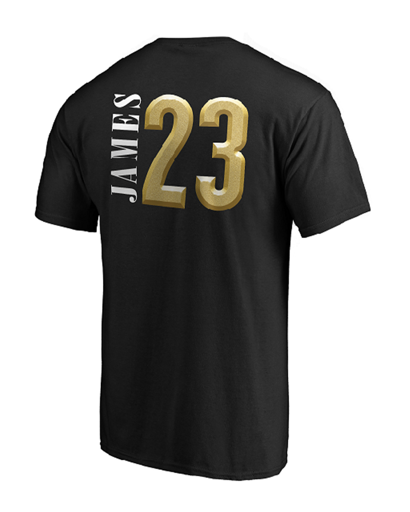 lebron james lakers black t shirt