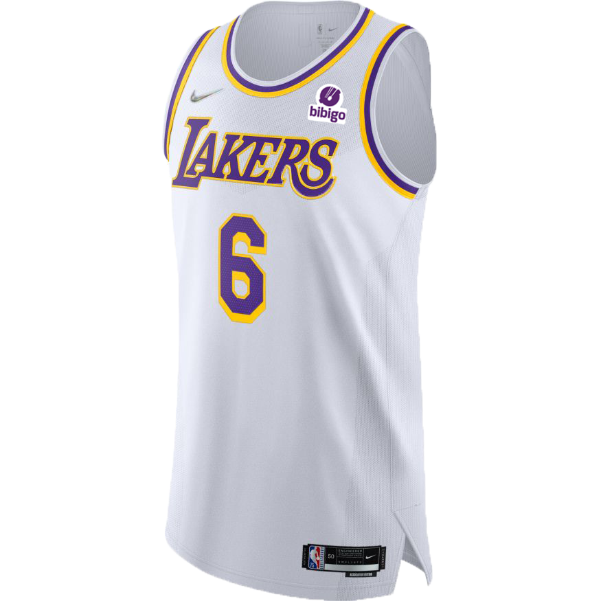 Lakers LeBron James 75th Anniversary Authentic Icon Jersey 40