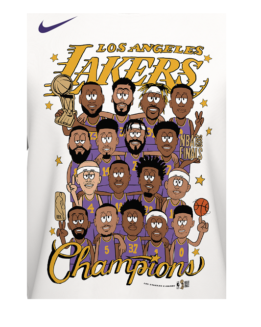 los angeles lakers tee