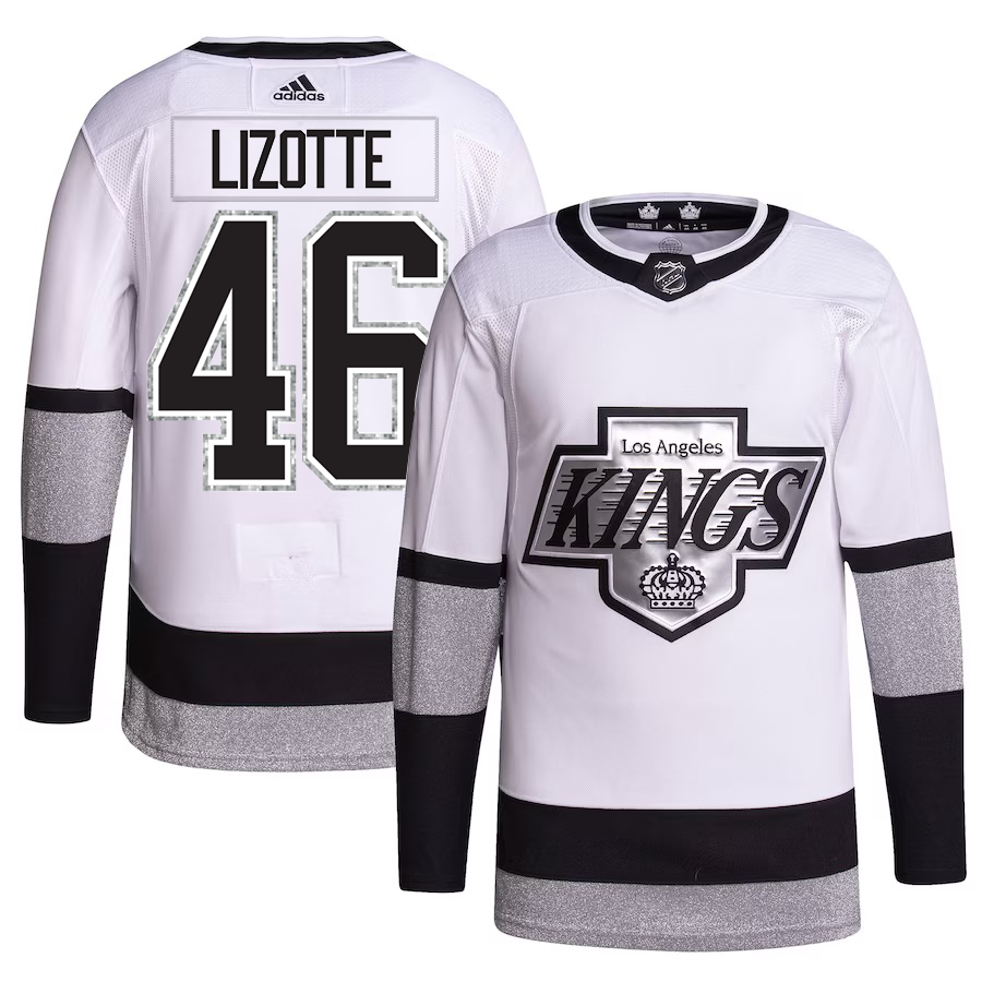 Matt Roy Los Angeles Kings Adidas Primegreen Authentic NHL Hockey Jersey - Third Alternate / XXXL/60
