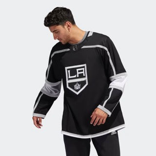 Adidas NHL LA King's Anze Kopitar Size 52 Large Authentic Jersey Black  252JA