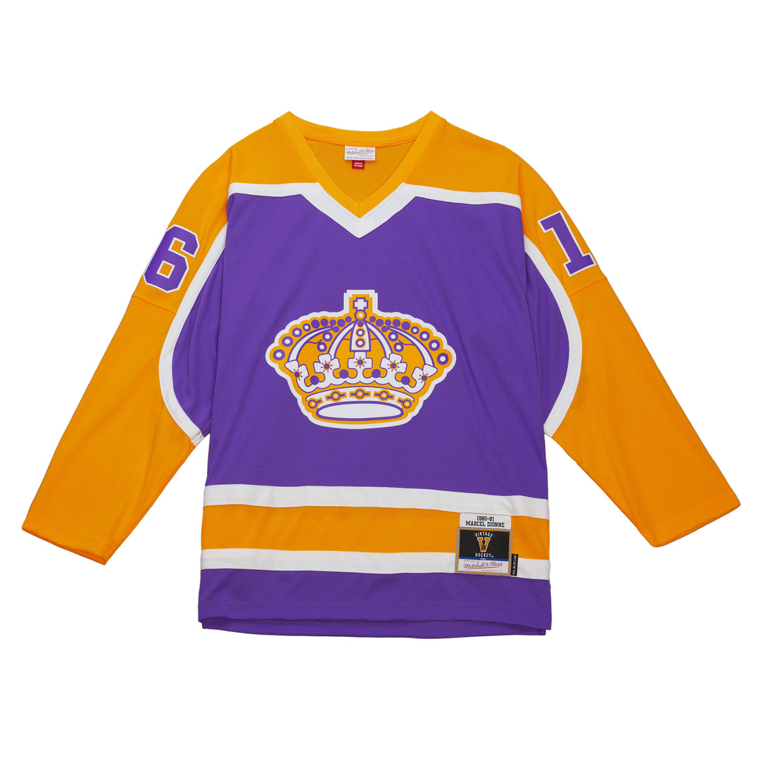Vintage Hockey Wayne Gretzky LA Kings Jersey Purple
