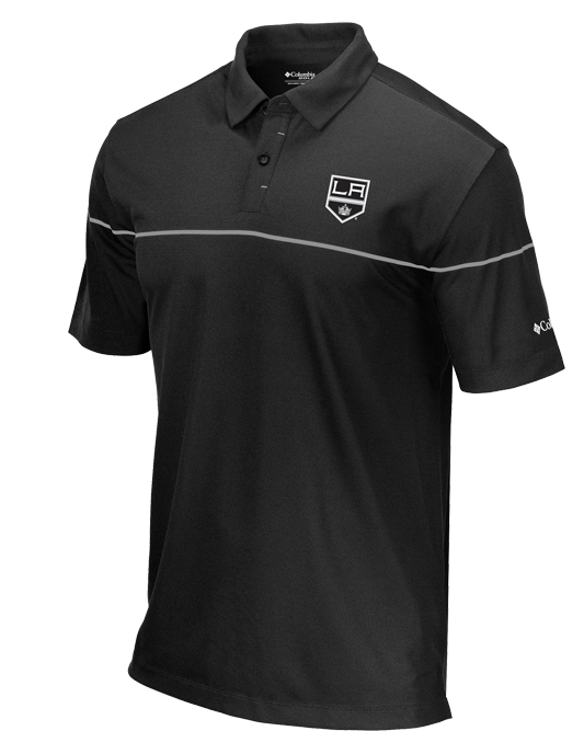 LA Kings Breaker Golf Polo - Black 