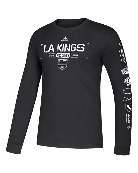 Sportiqe La Kings Comfy Long Sleeve T-Shirt S