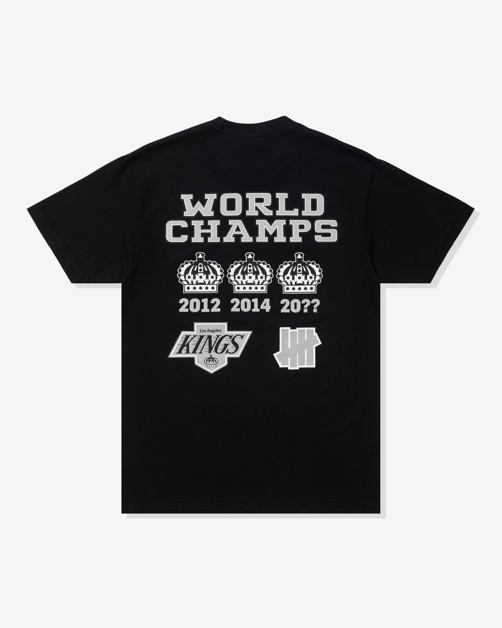 Los Angeles Kings Mens 2012 Stanley Cup Champions T-Shirt Black