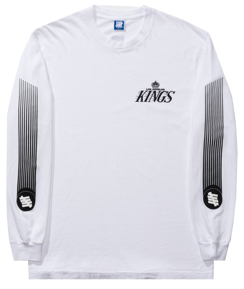 UNDEFEATED X LA KINGS SLAPSHOT LONG SLEEVE TEE