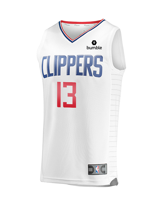 75th Anniversary WALL#11 Los Angeles Clippers NBA Jersey White - Kitsociety