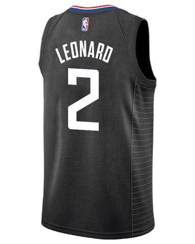 la clippers black and white jersey