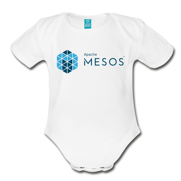 Mesos Organic Onesie - white