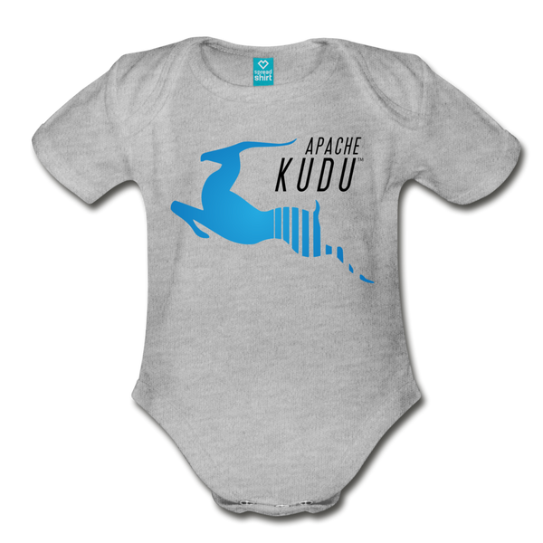 Kudu Organic Onesie - heather gray