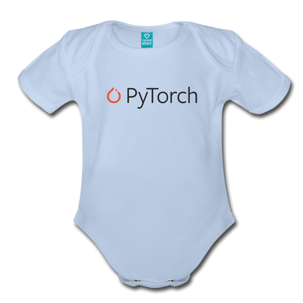 PyTorch Organic Onesie - sky