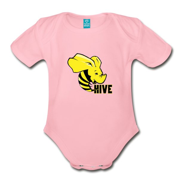 Hive Organic Onesie - light pink