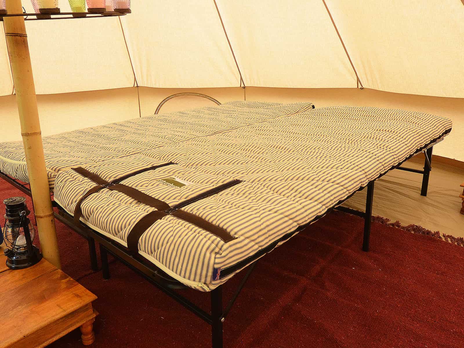optie Verleden Tweede leerjaar Camping with Soul Naturalmat (Adult) • Organic Camp Bed • Bell Tent UK