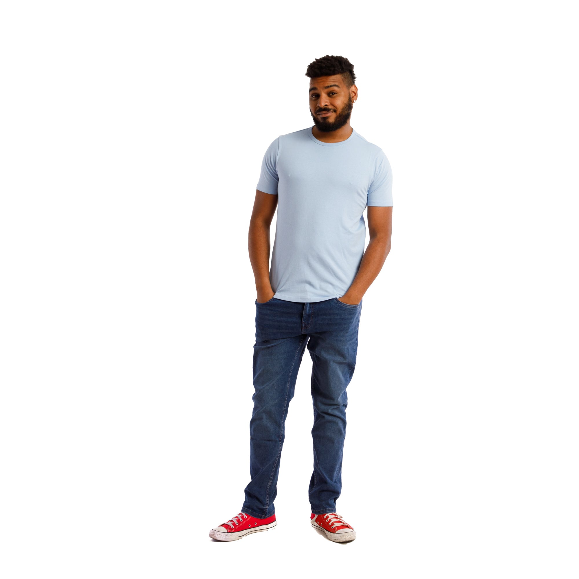 Image of Slim Thick Fit / Admiral (Med Blue)