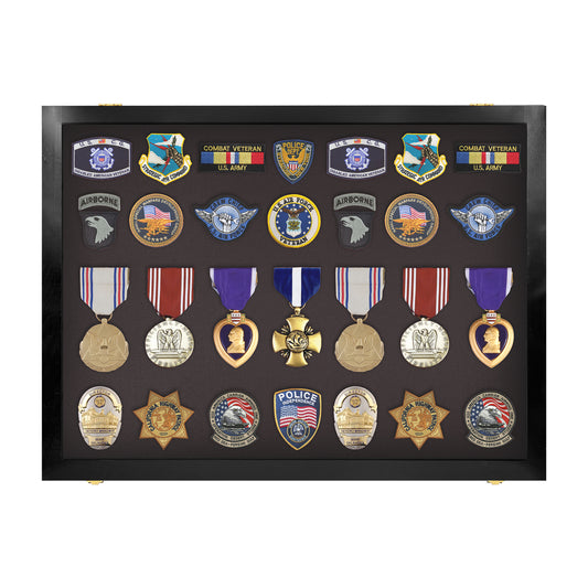 Medal Display Case - Award Display - Patches Display - Small