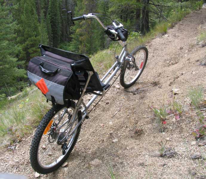 The Ranger mountain bike recumbent.