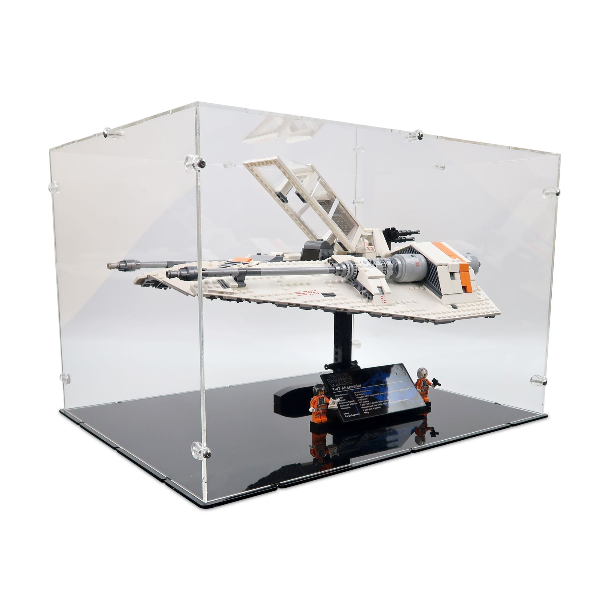 75144 UCS Snowspeeder Display Case – Kingdom Brick Supply