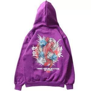 cool purple hoodies