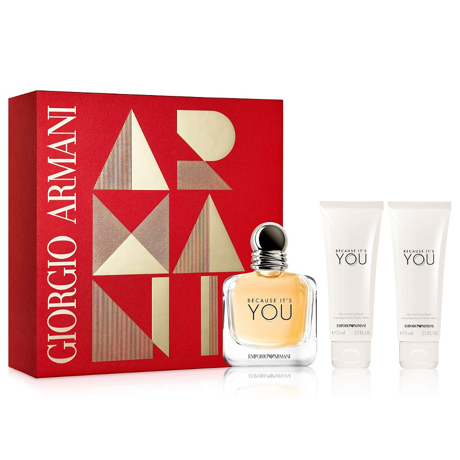 Giorgio Armani 50ml EDP 3pc Gift Set 