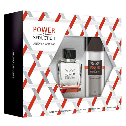 Power of Seduction by Antonio Banderas 100ml EDT 2pc Gift Set