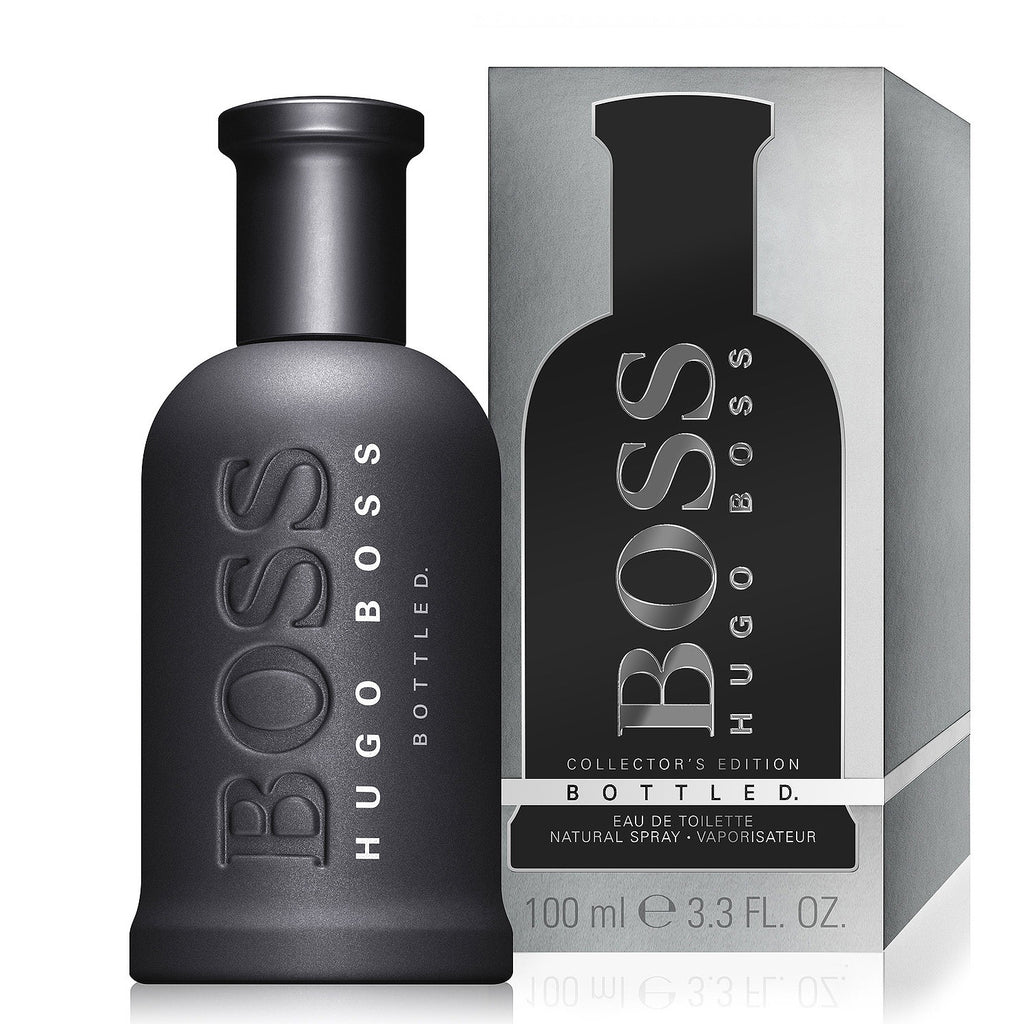 boss bottled grey
