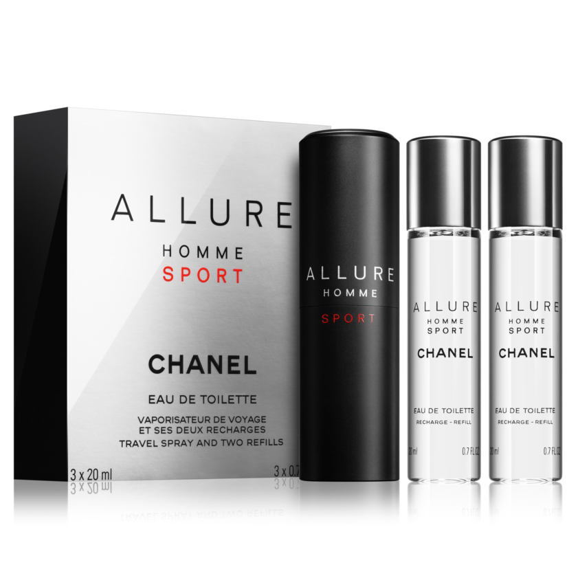 chanel allure homme sport 3 x 20 ml