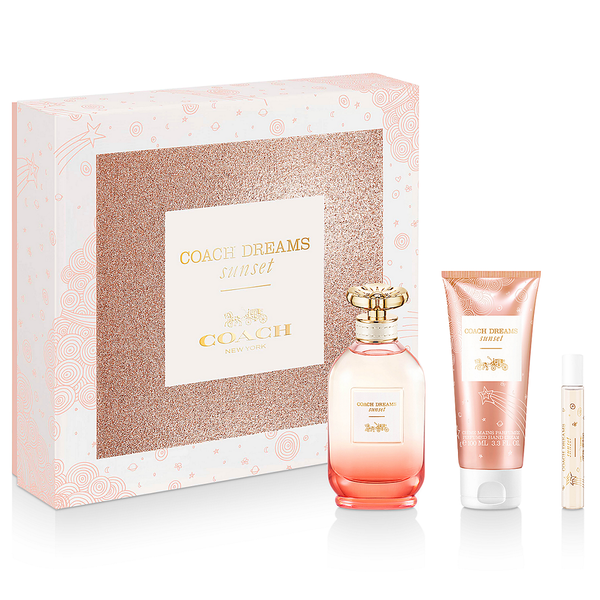 Coach Dreams Sunset by Coach 90ml EDP 3 Piece Gift Set | Perfume NZ