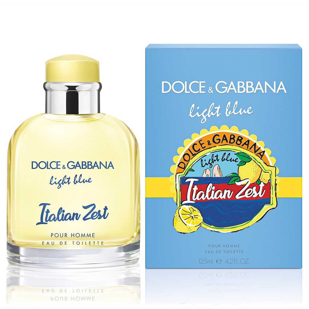 perfume dolce gabbana light blue italian zest