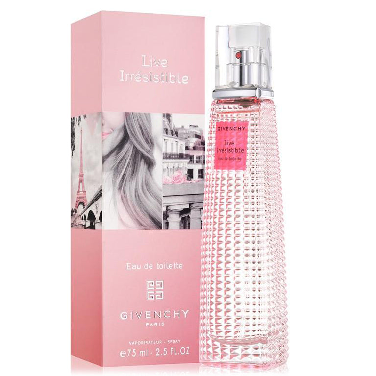 givenchy live irresistible eau de toilette 75ml