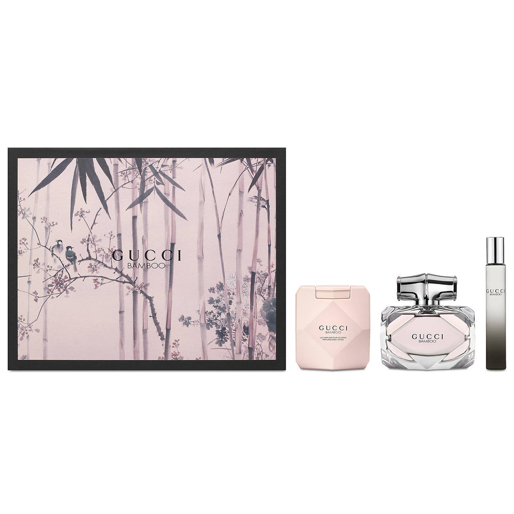 bamboo perfume gift set