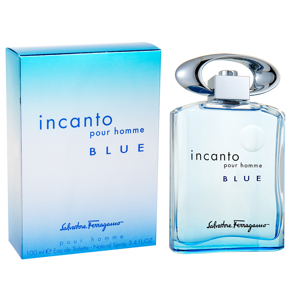 salvatore ferragamo incanto blue pour homme 100ml edt