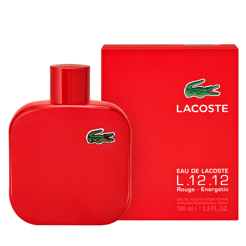 Lacoste Eau De Lacoste L.12.12 Rouge 100ml EDT | Perfume NZ