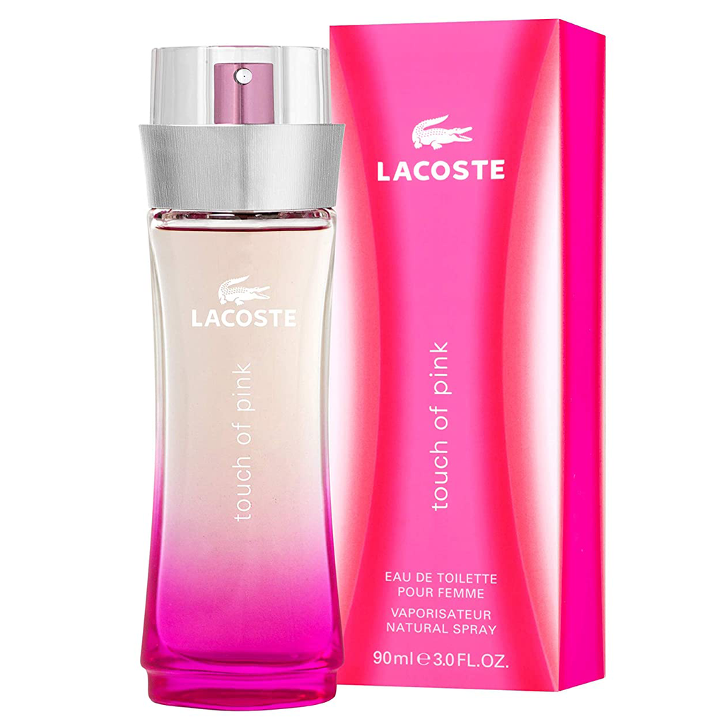 pink touch lacoste