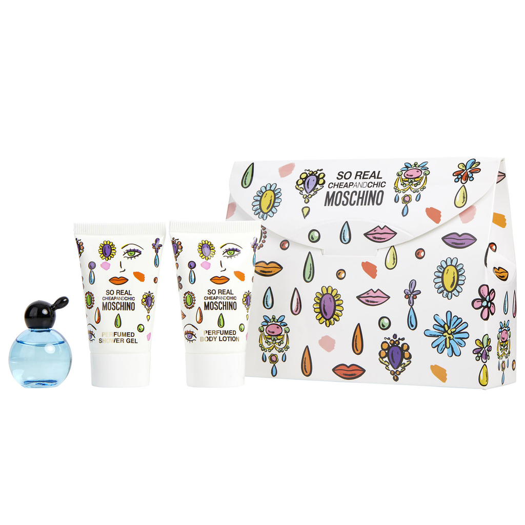 cheap and chic moschino gift set