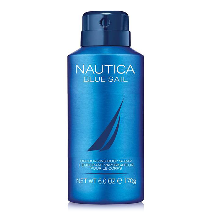 nautica blue sail deodorizing body spray